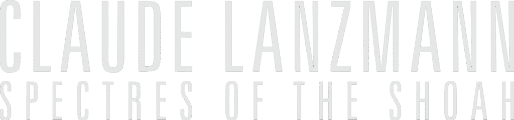 Claude Lanzmann: Spectres of the Shoah text logo